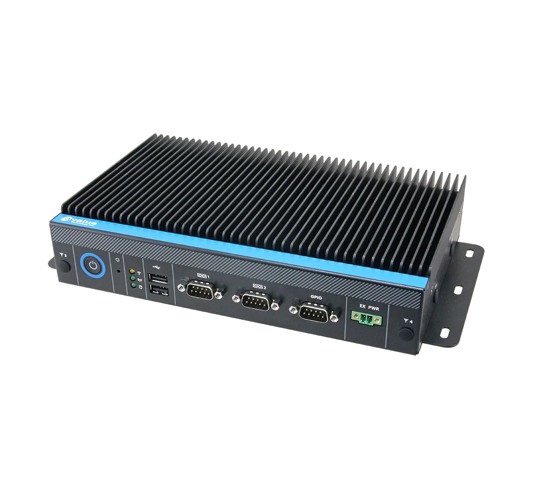 Avalue Technology EMS-MTU, front perspective