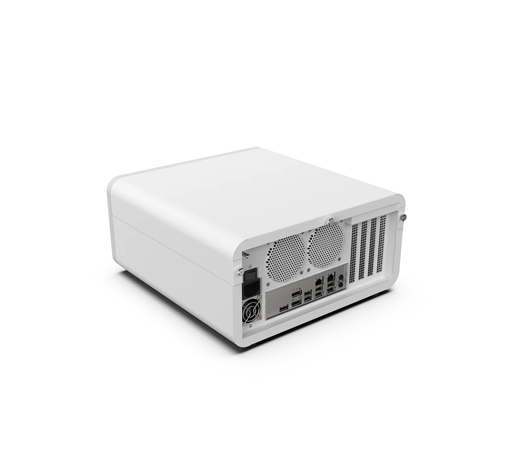 Avalue Technology MAB-T600, rear perspective
