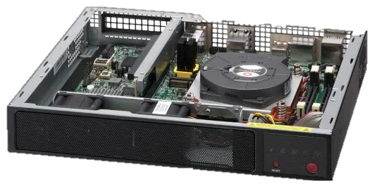 Supermicro SYS-E300-14AR-01-G2, platform perspective. Platform illustration; optional equipment may be shown.