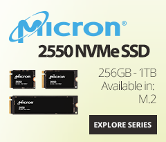 Micron 2550 NVMe SSDs