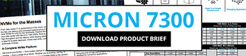 Download the Micron 7300 NVMe Product Brief