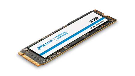 Micron 2300 SSD with NVMe