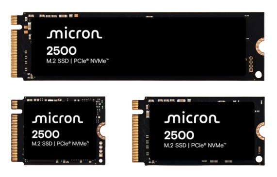 Micron 2500 NVMe SSD