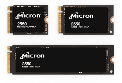 Micron 2550 NVMe SSD