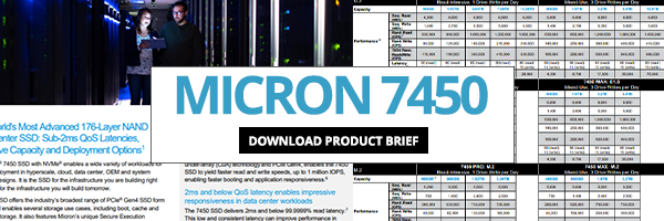 Download the Micron 7450 NVMe Product Brief