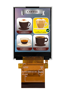 1.77" 128x160 TFT LCD Display with ST7735S IC