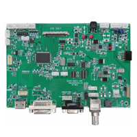 LCD controller HDMI, DVI, VGA component and composite inputs support up to 1920x1200 10-Bit