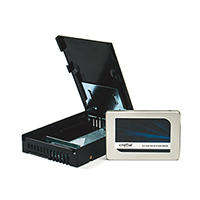 MX500 500GB SATA 2.5-inch SSD with SSD/HDD Converter Bundle
