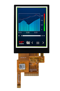 2.8" IPS 240x320 Touch Panel TFT LCD Display