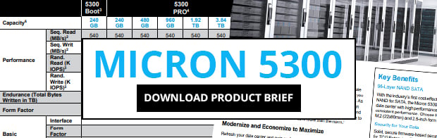 Micron 5300 product brief